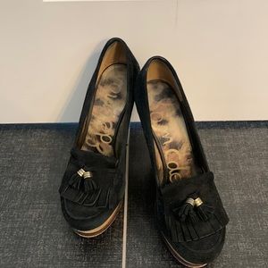 Sam Edelman wooden wedge.